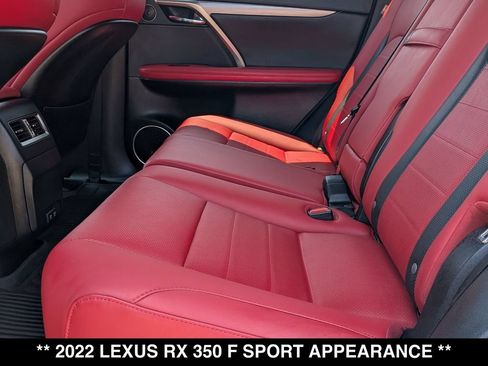 Used 2022 Lexus RX 350 F Sport w/ Accessory Package AWD/4WD image 3