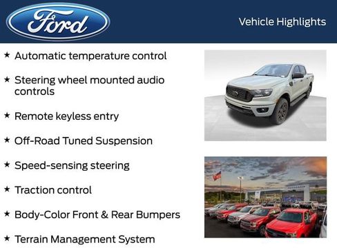 Certified 2023 Ford Ranger XLT w/ Equipment Group 301A Mid image 13
