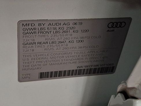 Used 2019 Audi Q3 2.0T Premium Plus w/ Premium Plus Package image 26