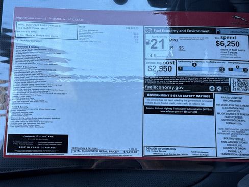 New 2026 Jaguar F-PACE R-Dynamic S image 30