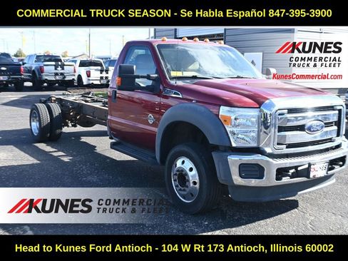 Used 2016 Ford F550 2WD Regular Cab Super Duty w/ XLT Interior Package image 1