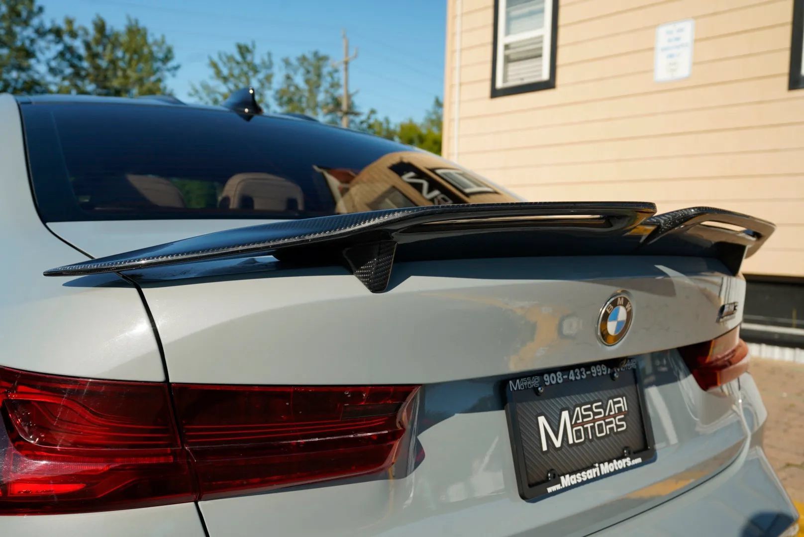 Used 2021 BMW M3 Competition w/ M Carbon Exterior Package RWD image 21