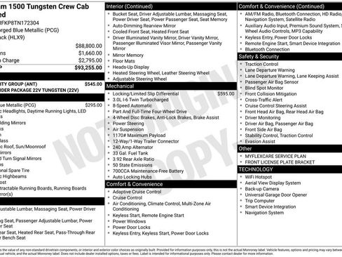 Used 2026 RAM 1500 Tungsten w/ Bed Utility Group AWD/4WD image 19