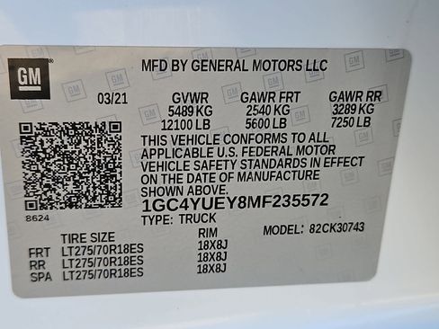 Used 2021 Chevrolet Silverado 3500 LTZ w/ LTZ Convenience Package image 33