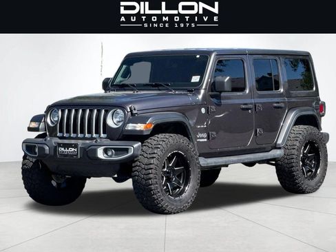 Used 2021 Jeep Wrangler Unlimited Sahara w/ Uconnect 4C Nav & Sound Group AWD/4WD image 8