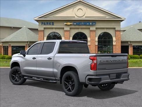 New 2026 Chevrolet Silverado 1500 Custom w/ Turbomax Blackout Package AWD/4WD image 4