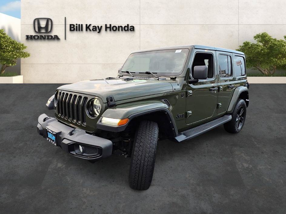 Used 2021 Jeep Wrangler Unlimited Sahara AWD/4WD image 8