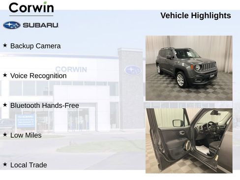 Used 2017 Jeep Renegade Latitude AWD/4WD image 11