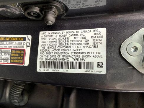Used 2022 Honda CR-V EX-L image 33