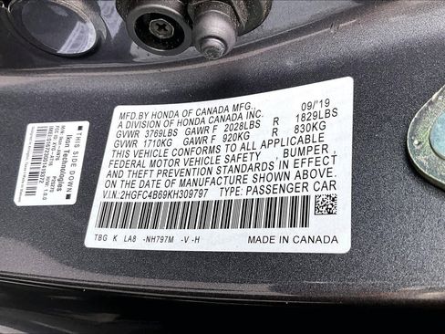 Used 2019 Honda Civic LX image 36