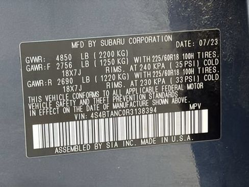 Used 2024 Subaru Outback Limited AWD/4WD image 27