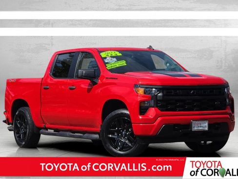 Used 2023 Chevrolet Silverado 1500 Custom w/ Rally Edition AWD/4WD image 1