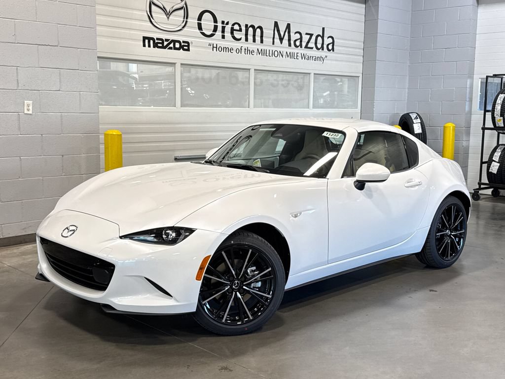 New 2026 MAZDA MX-5 Miata RF Grand Touring w/ Weather Package RWD image 1