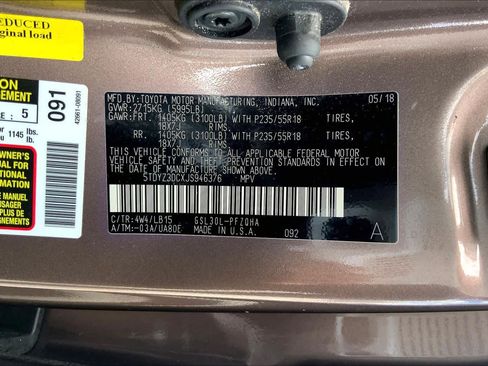 Used 2018 Toyota Sienna Limited FWD image 36