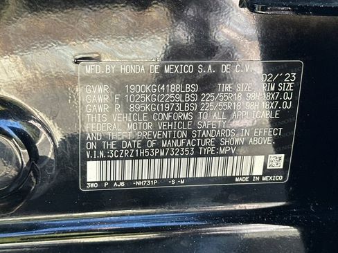 Certified 2023 Honda HR-V Sport image 28