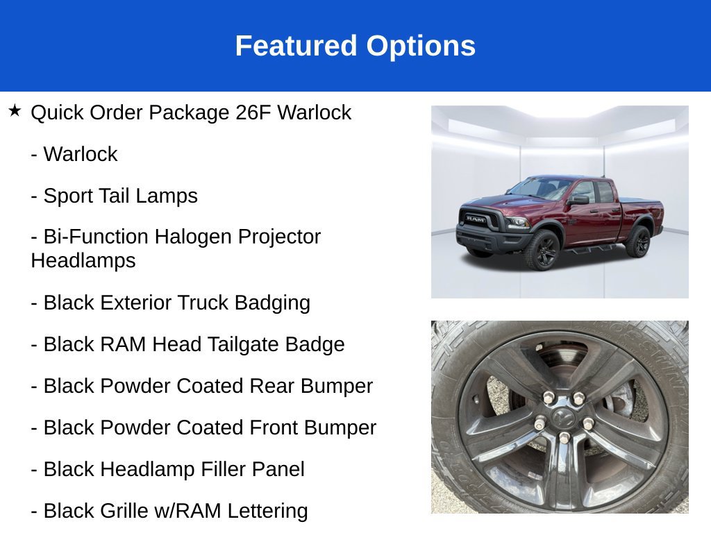 Used 2024 RAM 1500 Warlock AWD/4WD image 3