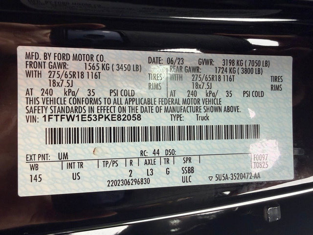 Certified 2023 Ford F150 XLT w/ Equipment Group 302A High AWD/4WD image 23