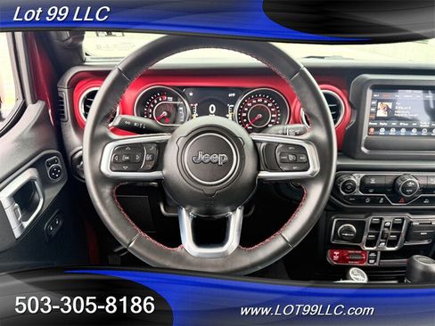 Used 2021 Jeep Gladiator Rubicon w/ Trailer Tow Package AWD/4WD image 25