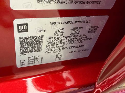 New 2026 Chevrolet Silverado 1500 LTZ w/ Z71 Off-Road Package image 63