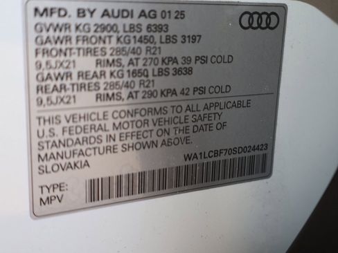 Used 2025 Audi Q7 2.0T Premium Plus w/ Premium Plus Package image 29