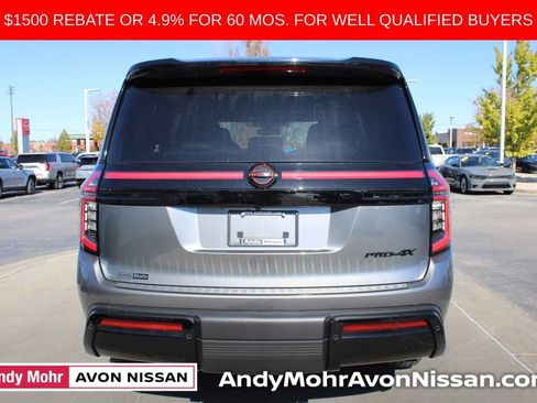 New 2026 Nissan Armada PRO-4X w/ Captain's Chari Seat Package AWD/4WD image 4
