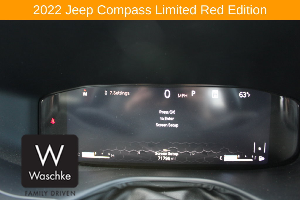 Used 2022 Jeep Compass Limited w/ (RED) Package AWD/4WD image 45