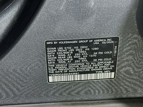 Used 2025 Volkswagen Atlas SE FWD image 12