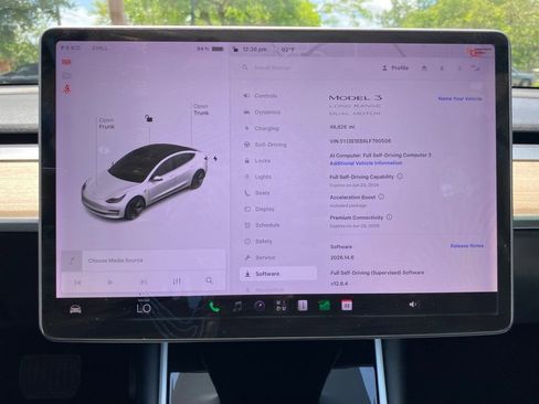 Used 2020 Tesla Model 3 Long Range AWD/4WD image 2