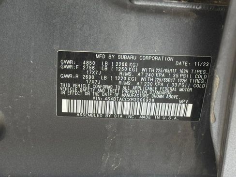 Used 2024 Subaru Outback Premium image 20