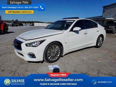 Used 2019 INFINITI Q50 Luxe w/ Cargo Package (L96)