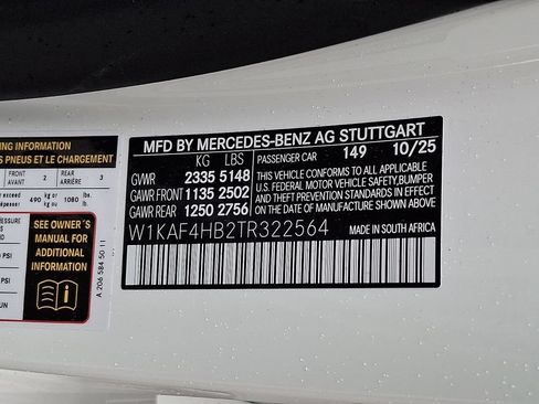 New 2026 Mercedes-Benz C 300 4MATIC Sedan image 22
