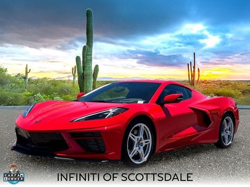 Used 2025 Chevrolet Corvette Stingray Premium Cpe w/ Z51 Performance Package RWD image 1