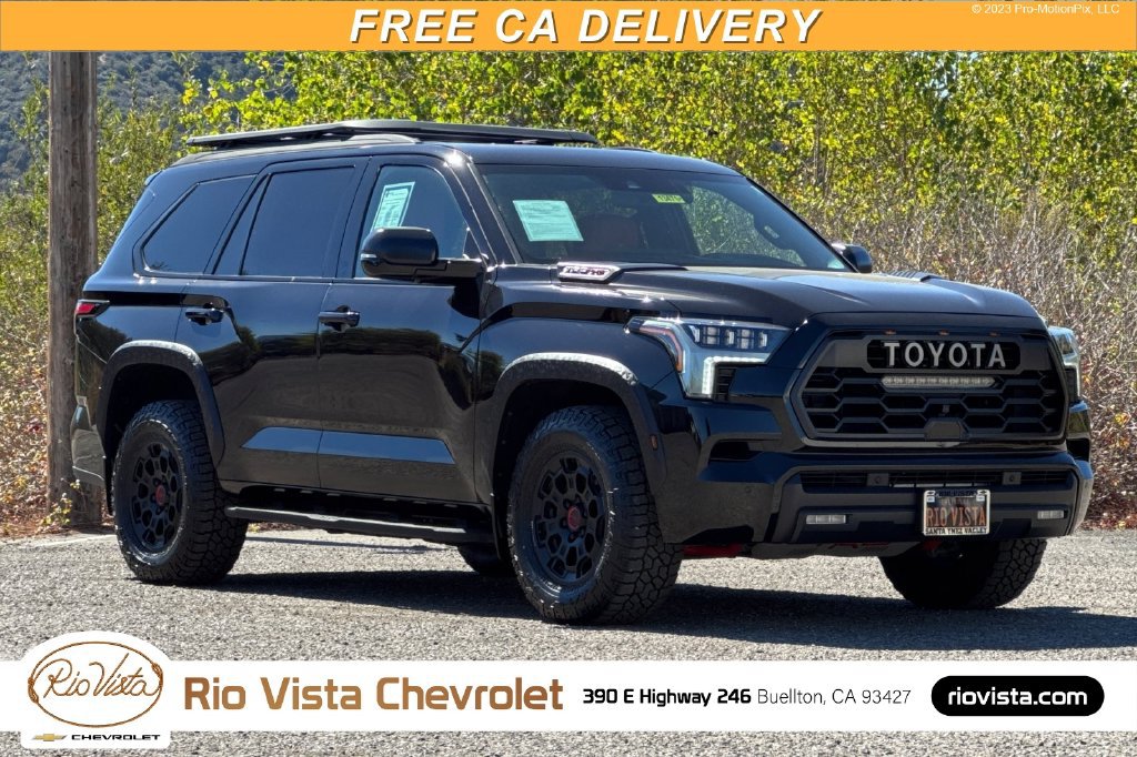 Used 2025 Toyota Sequoia TRD Pro w/ Tow Technology Package AWD/4WD image 1