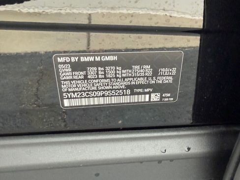 Certified 2023 BMW XM AWD/4WD image 20