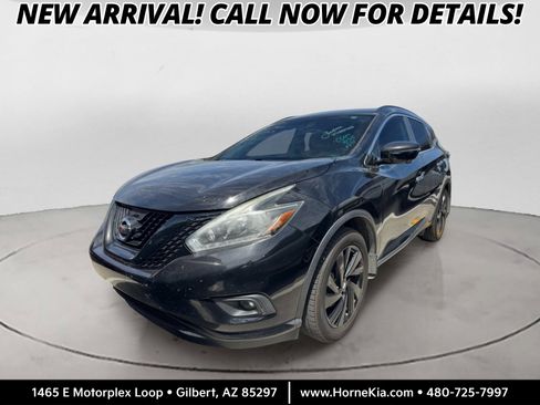 Used 2018 Nissan Murano SL w/ Midnight Edition Package FWD image 1