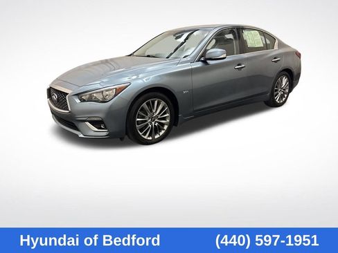 Used 2020 INFINITI Q50 Luxe w/ Cargo Package RWD image 1
