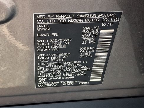 Used 2018 Nissan Rogue SV w/ Premium Package AWD/4WD image 27
