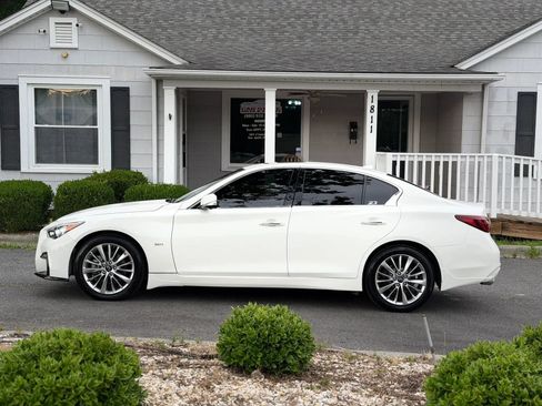 Used 2021 INFINITI Q50 Luxe w/ Cargo Package AWD/4WD image 3