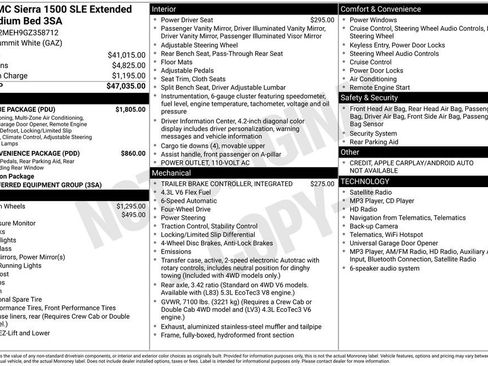 Used 2016 GMC Sierra 1500 SLE w/ SLE Value Package AWD/4WD image 5