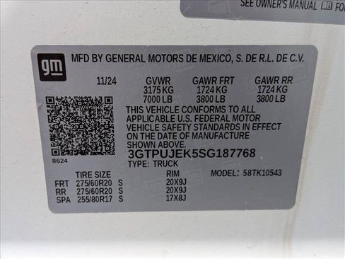 Used 2025 GMC Sierra 1500 Elevation AWD/4WD image 20