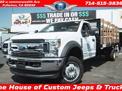 Used 2019 Ford F550 4x4 Regular Cab Super Duty