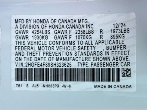 Used 2025 Honda Civic Sport image 33