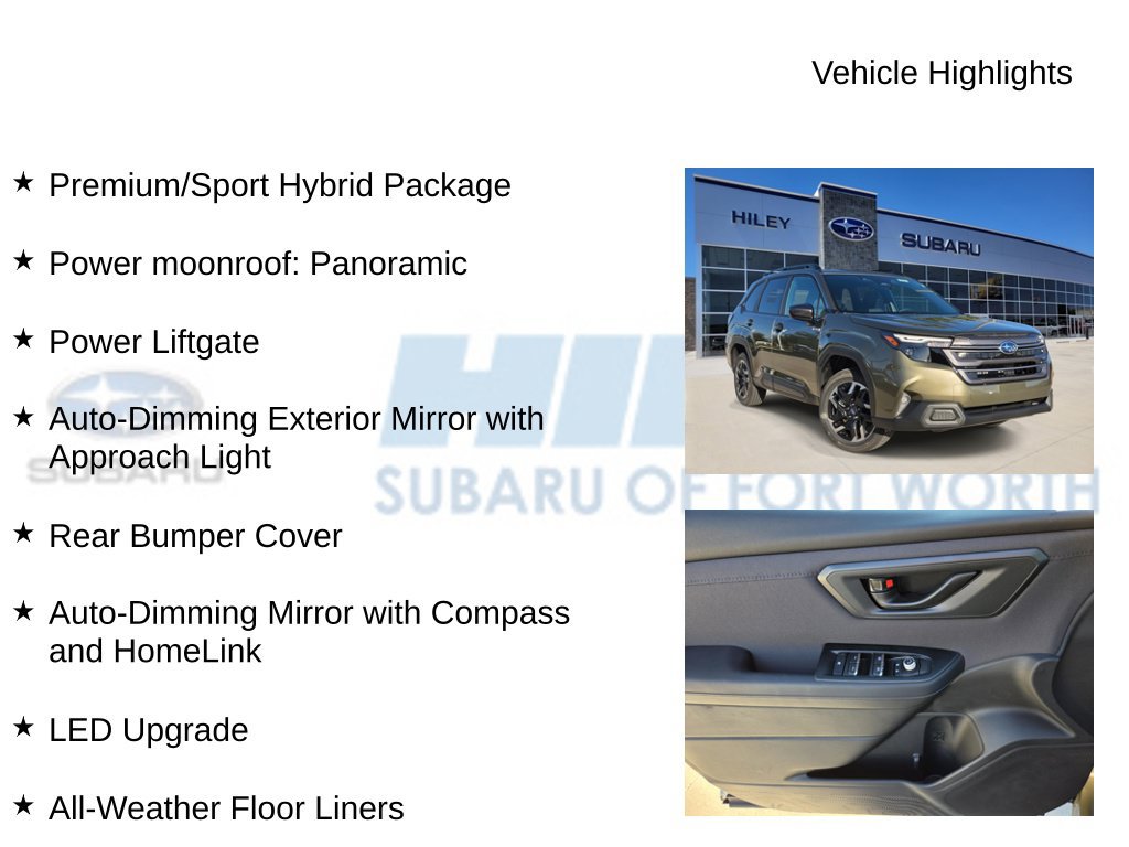 New 2026 Subaru Forester Sport AWD/4WD image 5