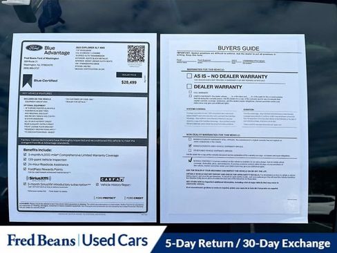 Used 2023 Ford Explorer XLT AWD/4WD image 39