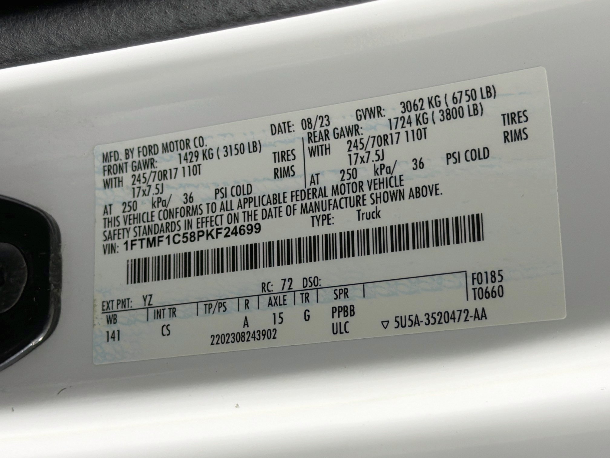 Used 2023 Ford F150 XL RWD image 12