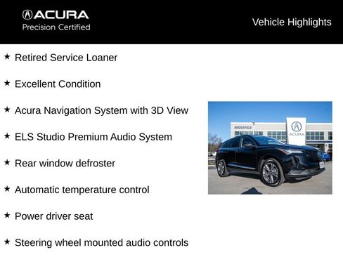 Certified 2025 Acura RDX w/ Technology Package image 5