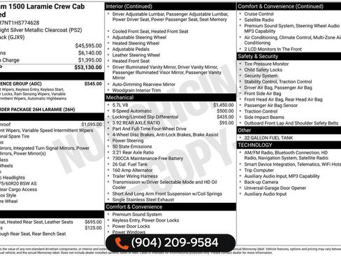 Used 2017 RAM 1500 Laramie w/ Convenience Group image 4