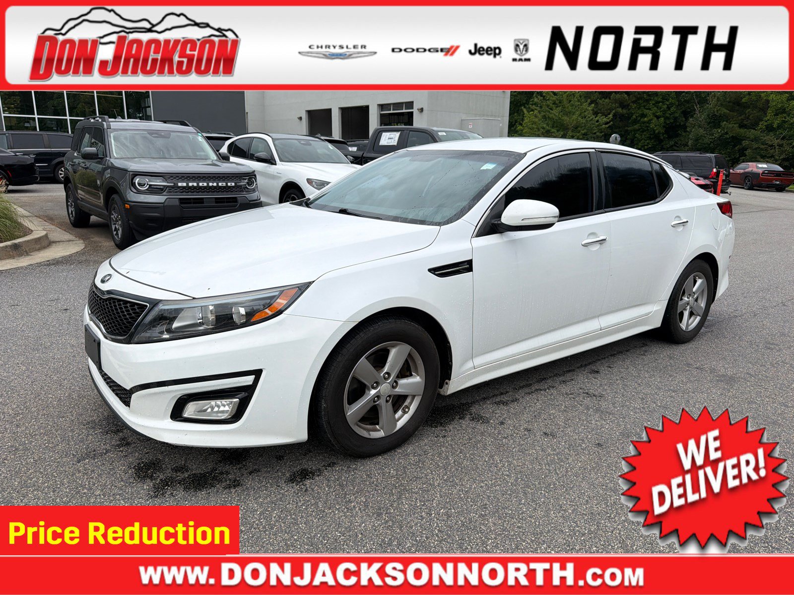Used 2015 Kia Optima LX w/ LX Convenience Plus Package FWD image 1