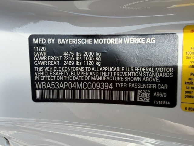 Used 2021 BMW 430i Coupe w/ Convenience Package RWD image 15