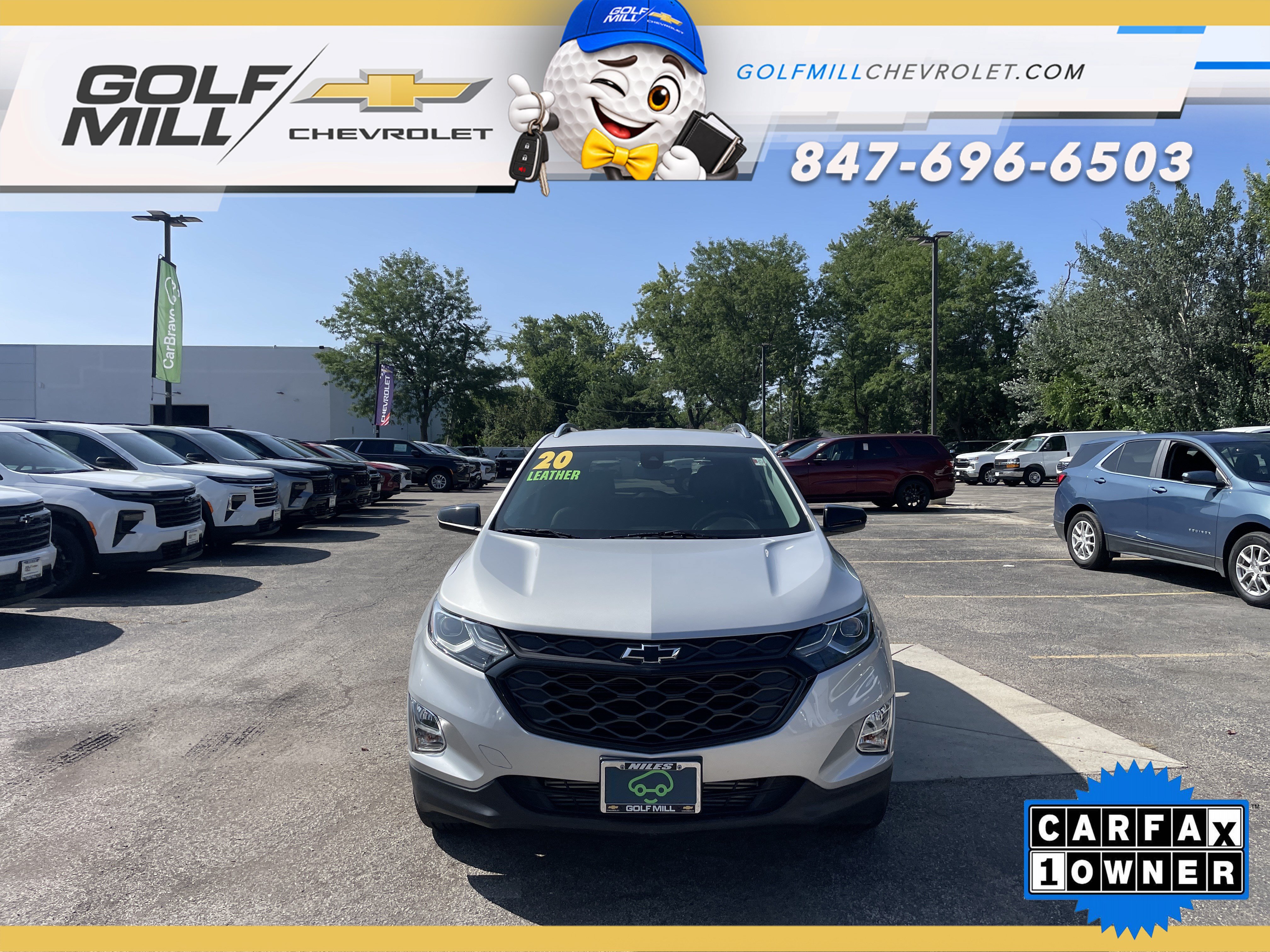 Certified 2020 Chevrolet Equinox Premier w/ Premier Redline Edition FWD image 3